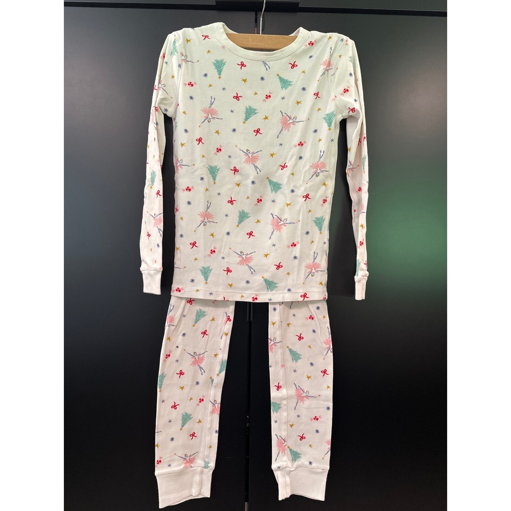 Crewcuts J.Crew Girls Pajama Set Size 10 Nutcracker Ballerina‎ Christmas Holiday